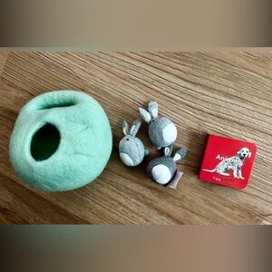 Lovevery Bunnies in Burrow and Tiny Board Book